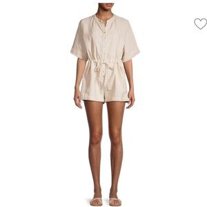 Heroes & Dreamers Eden Striped Romper Sz M